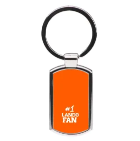 #1 Lando Fan Luxury Keyring