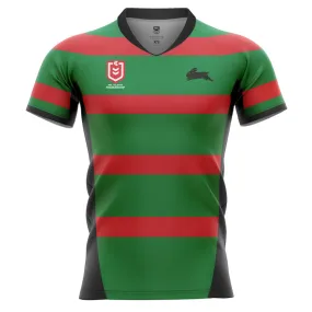 1 South Sydney Rabbitohs Men's Home Supporter Jersey NRL Rugby League by Burley Sekem