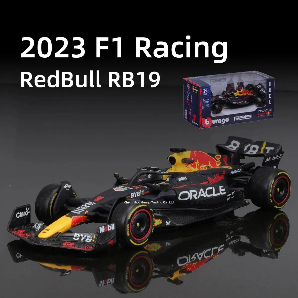 1:43 2023 RB19 #1 #11 Red Bull F1 Racing Formula Car