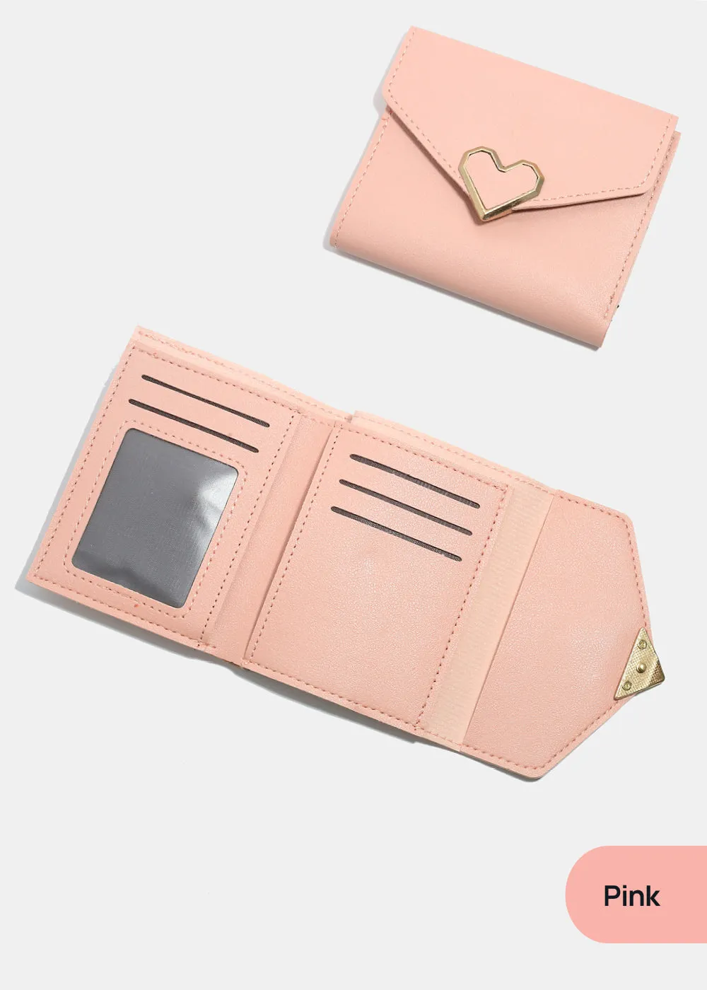 A  Vegan Leather ID Holder Wallet