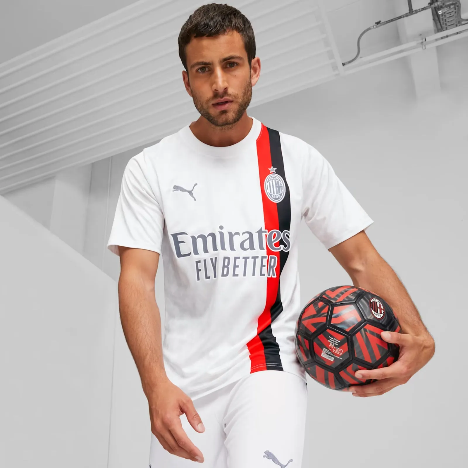 AC Milan 2023/24 Men's Away Jersey Football Soccer by Puma