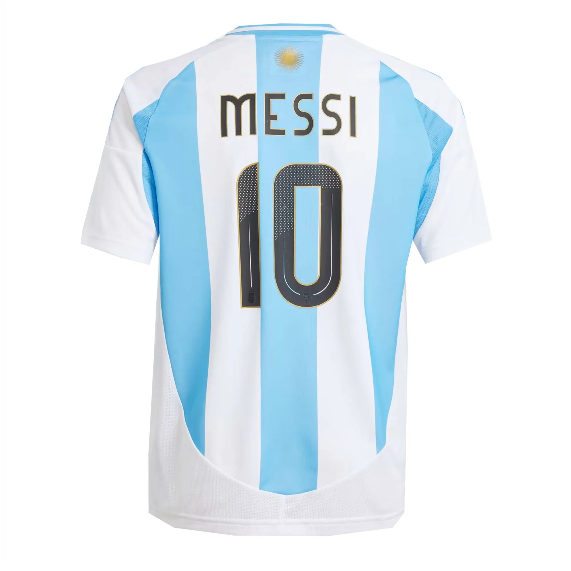 adidas Kids Argentina 2024/25 Home Jersey w/ Messi #10 Printing