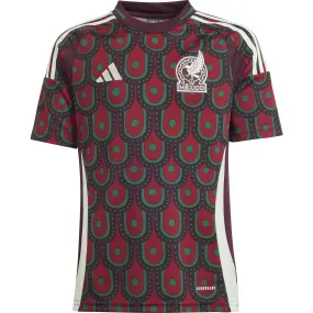 Adidas Mexico Youth 2024 Stadium Home Jersey