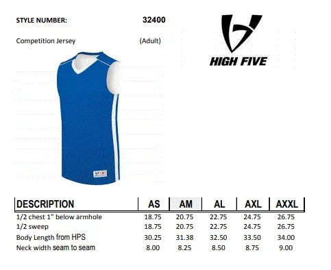 Adult Competition Reversible Jersey