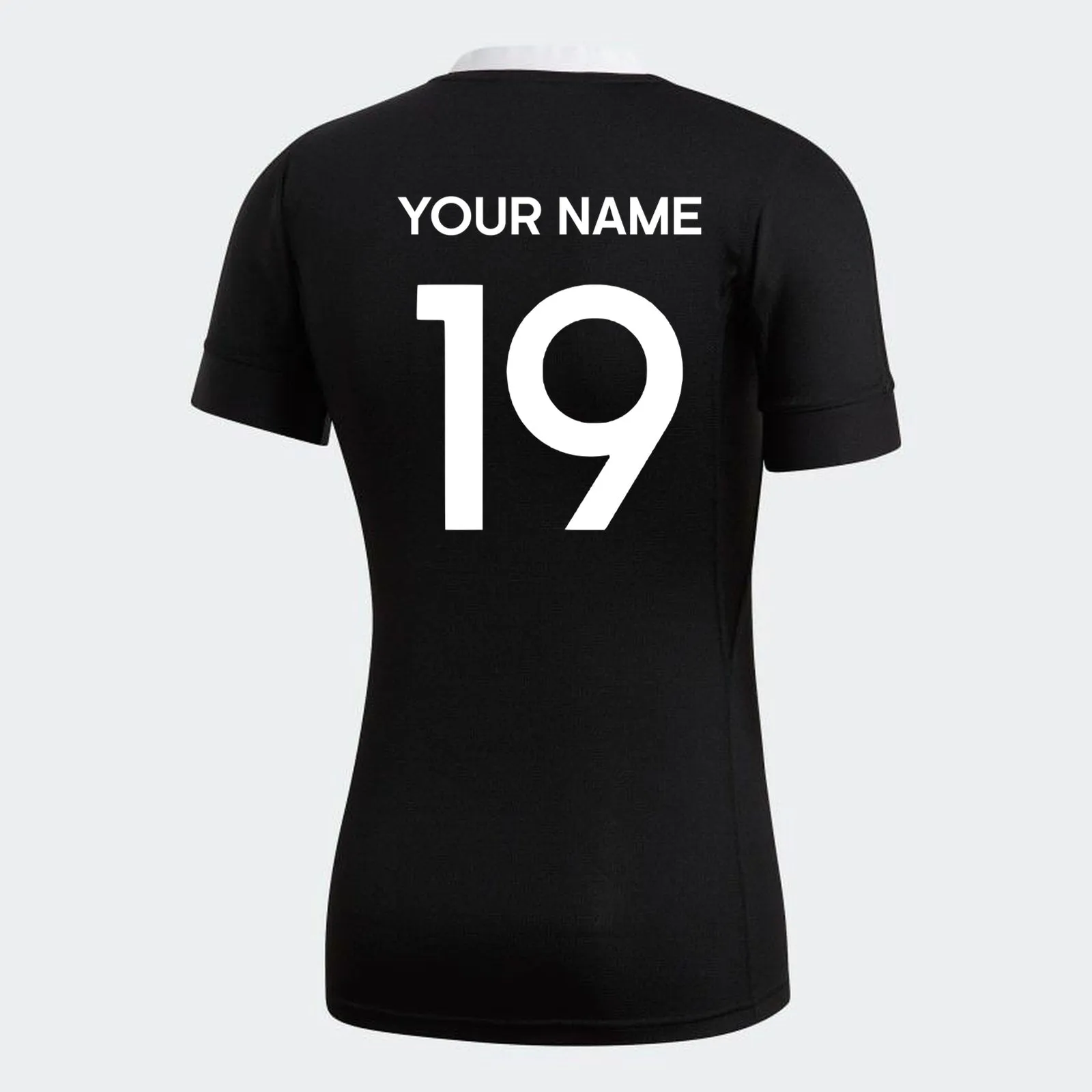 All Blacks 2019 Men's Home Performance (Player) Rugby Jersey by adidas