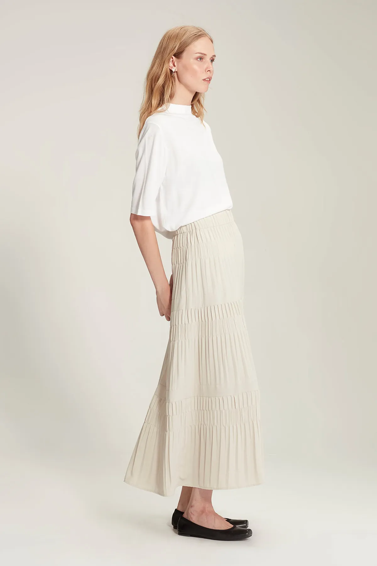 ALMA PLEAT SKIRT