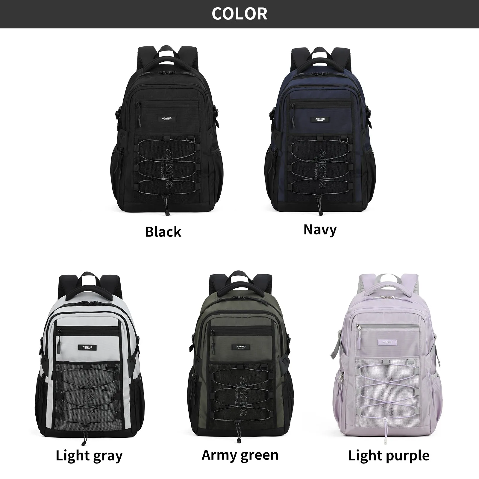 Aoking Egonomic Student Backpack