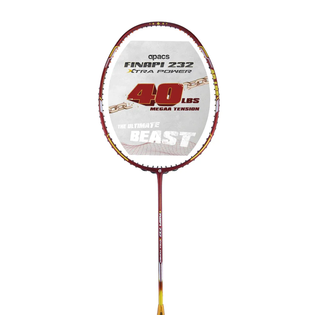 Apacs Finapi 232 Xtra Power Badminton Racket (Unstrung)