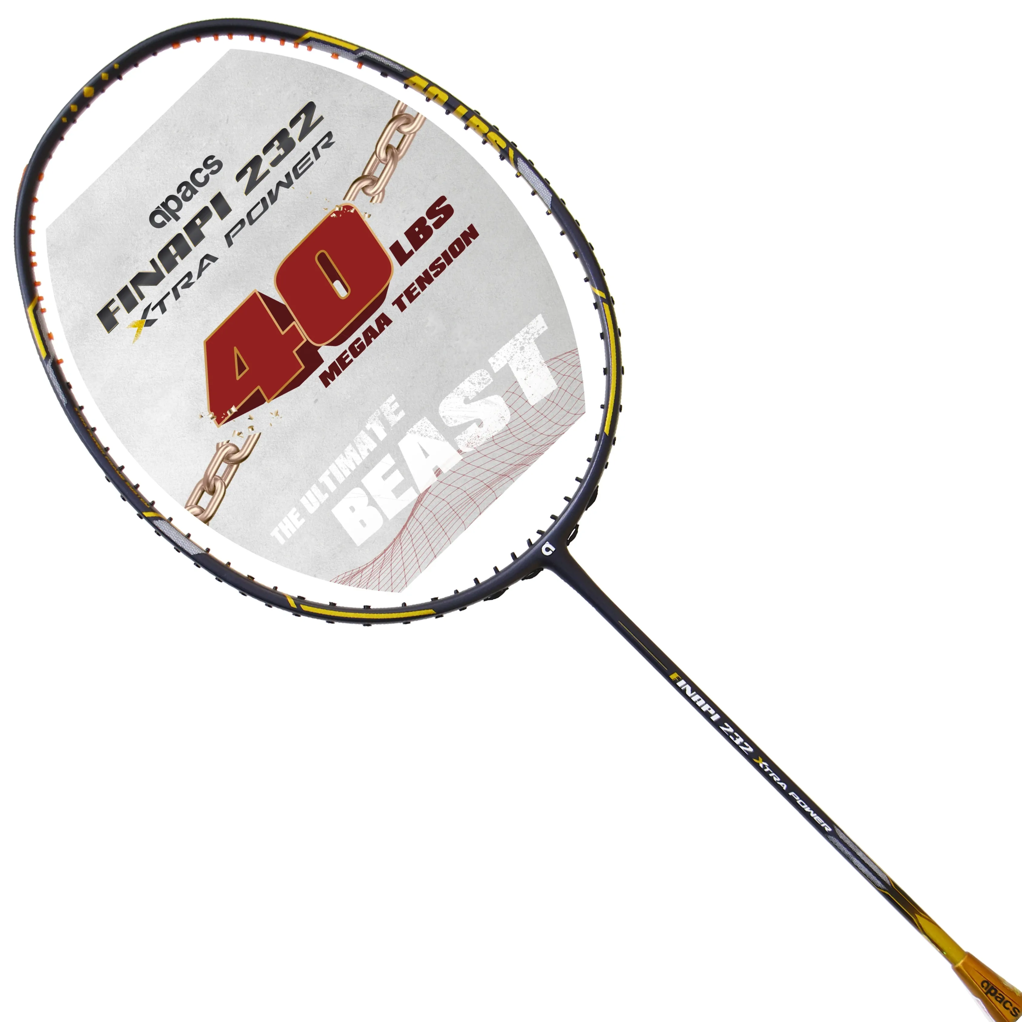 Apacs Finapi 232 Xtra Power Badminton Racket (Unstrung)