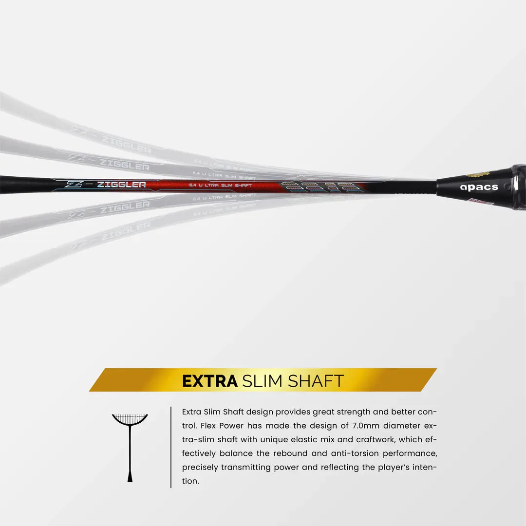 Apacs Z-Ziggler Badminton Racket (Unstrung)