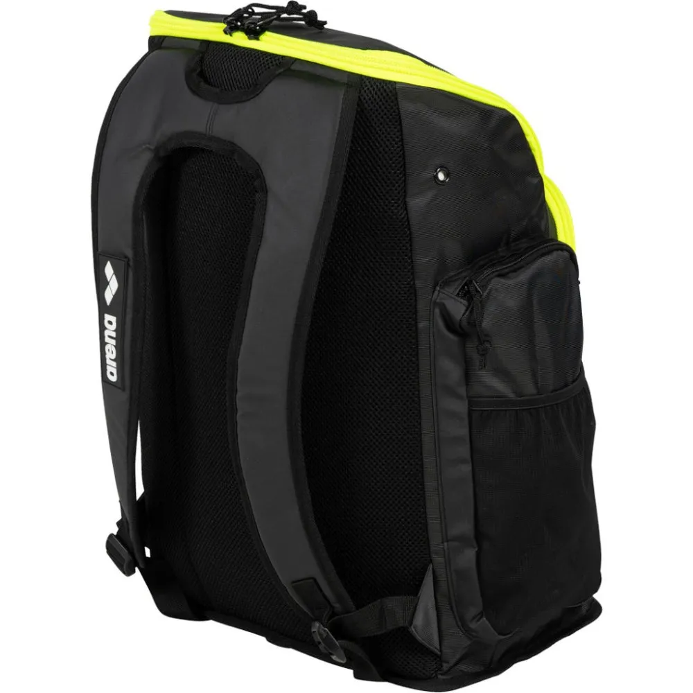 ARENA Spiky III Backpack 45 Backpack (Dark Smoke/Neon Yellow)