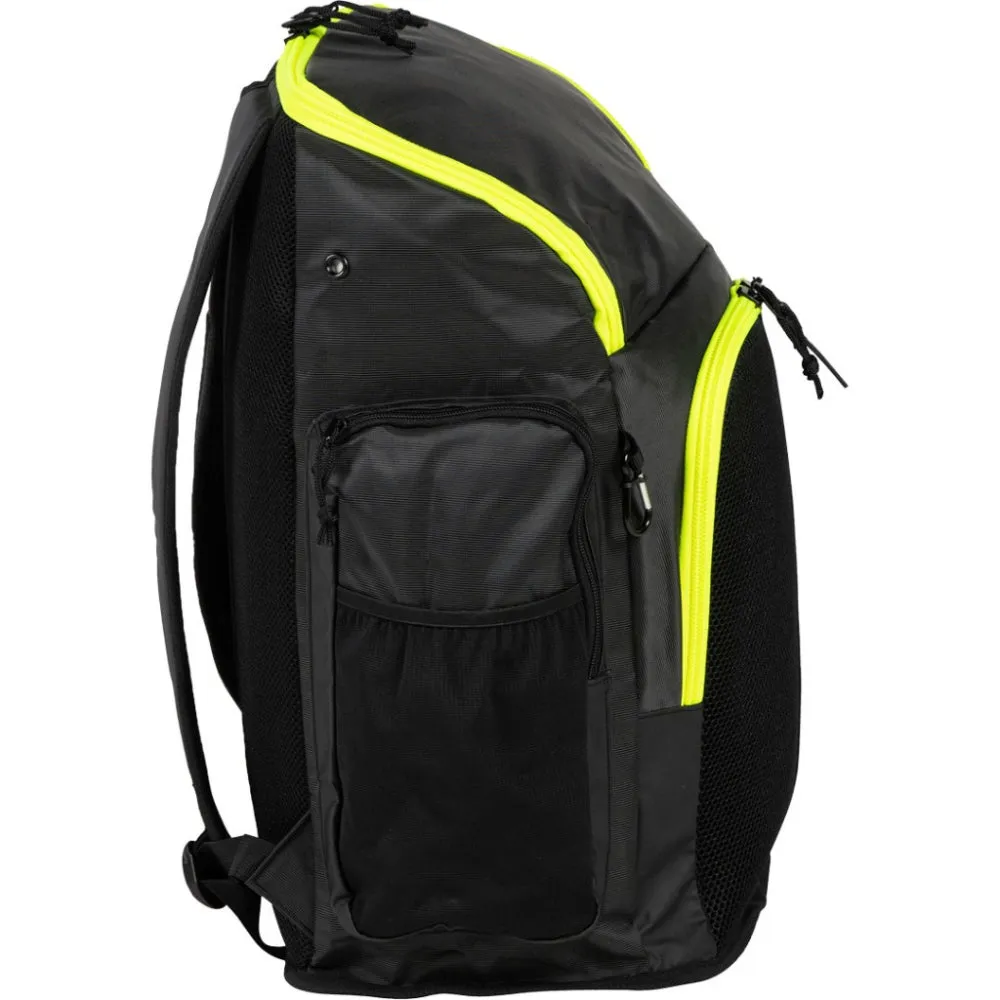 ARENA Spiky III Backpack 45 Backpack (Dark Smoke/Neon Yellow)