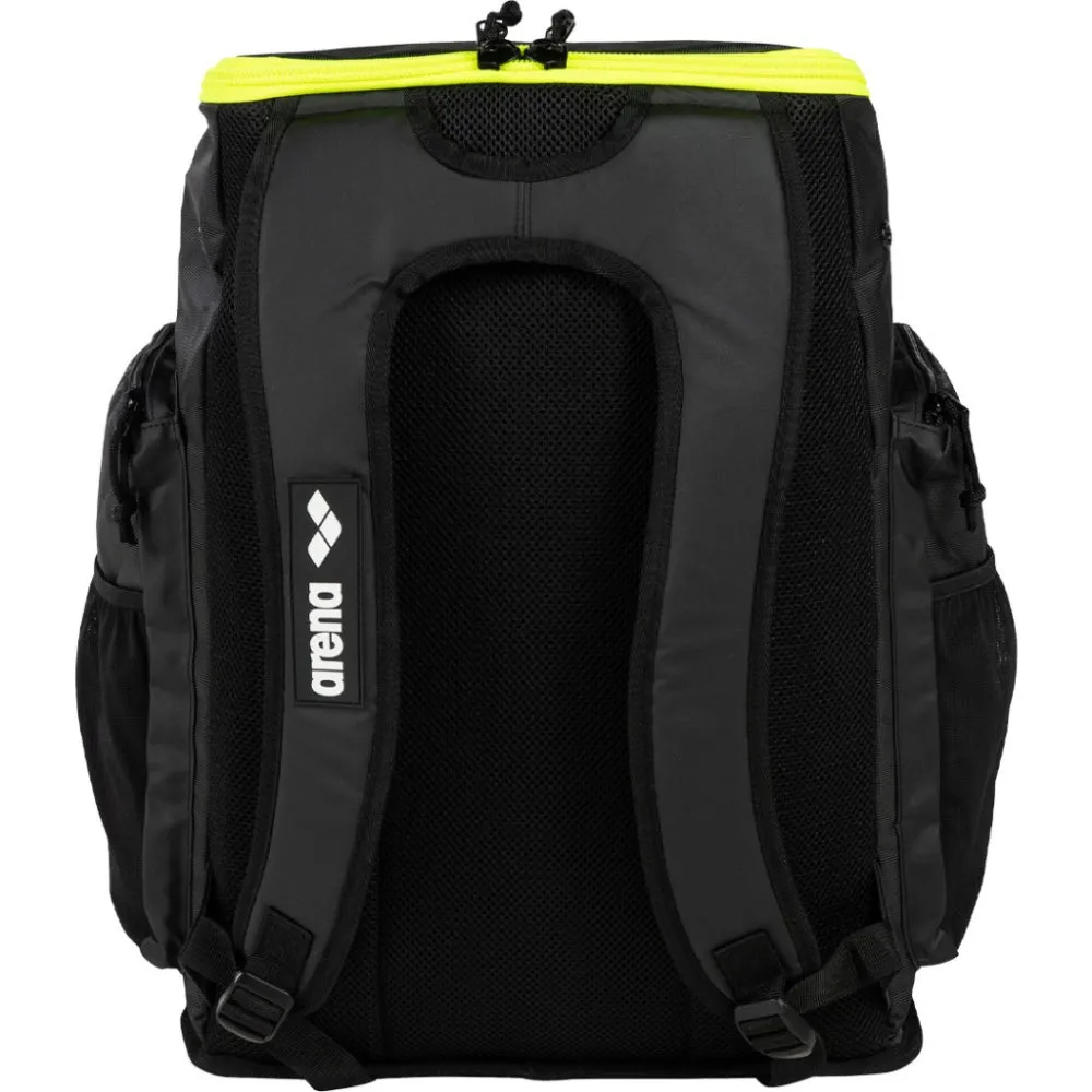 ARENA Spiky III Backpack 45 Backpack (Dark Smoke/Neon Yellow)