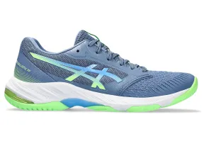 Asics Netburner Ballistic FF 3 Badminton Shoe - Denim Blue/Waterscape