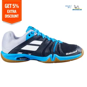 Babolat Men's Shadow Team Badminton Shoes - Black/Blue