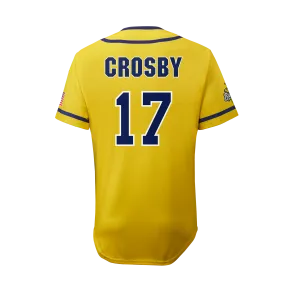 Bananas Brandon Crosby #17 EvoShield Jersey - Yellow