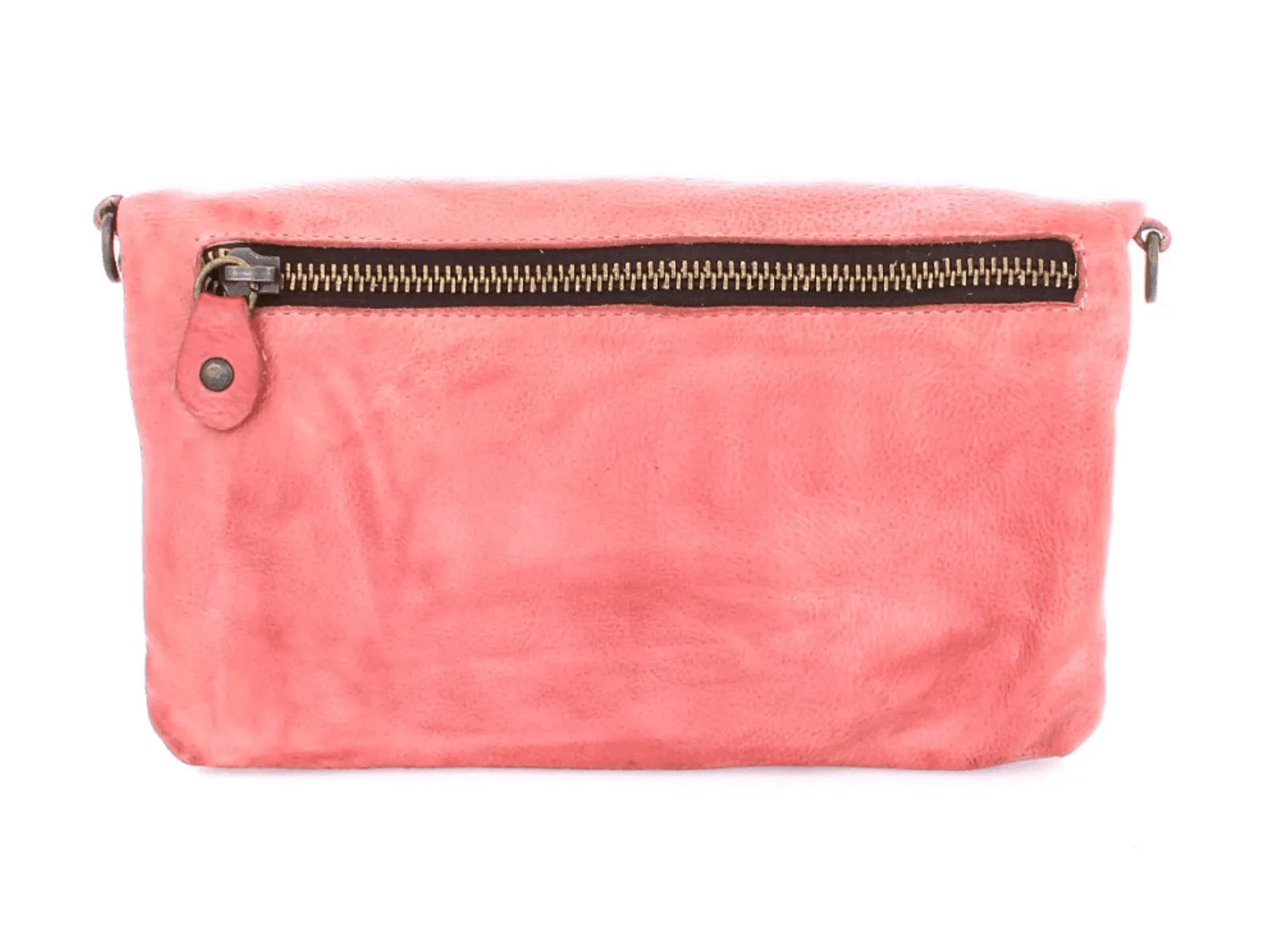 Bed Stu Cadence Blush Rustic Lux Crossbody Clutch Wallet A621040 BLSHRT