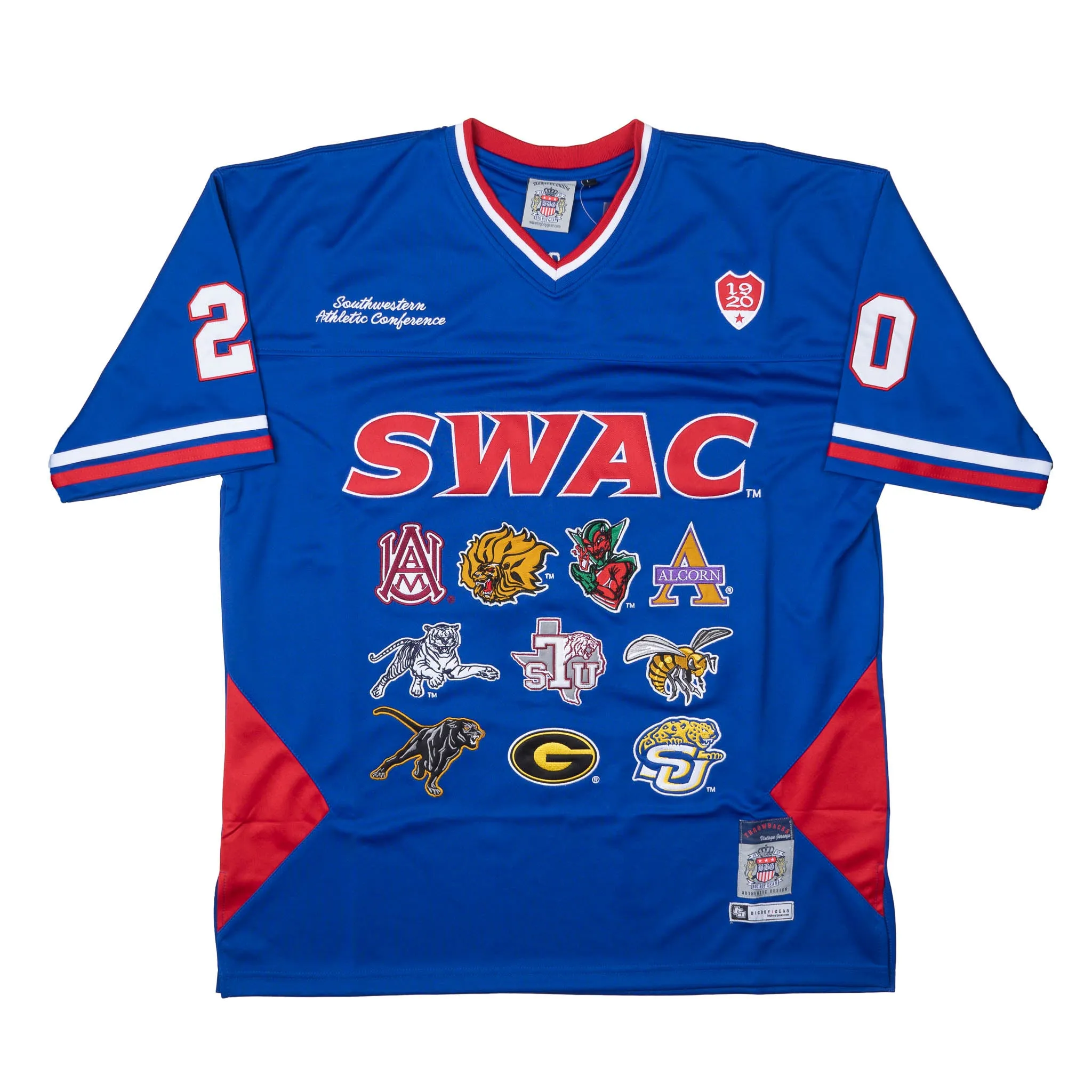 BIG BOOY FOOTBALL JERSEY BLUE - FJSWAC