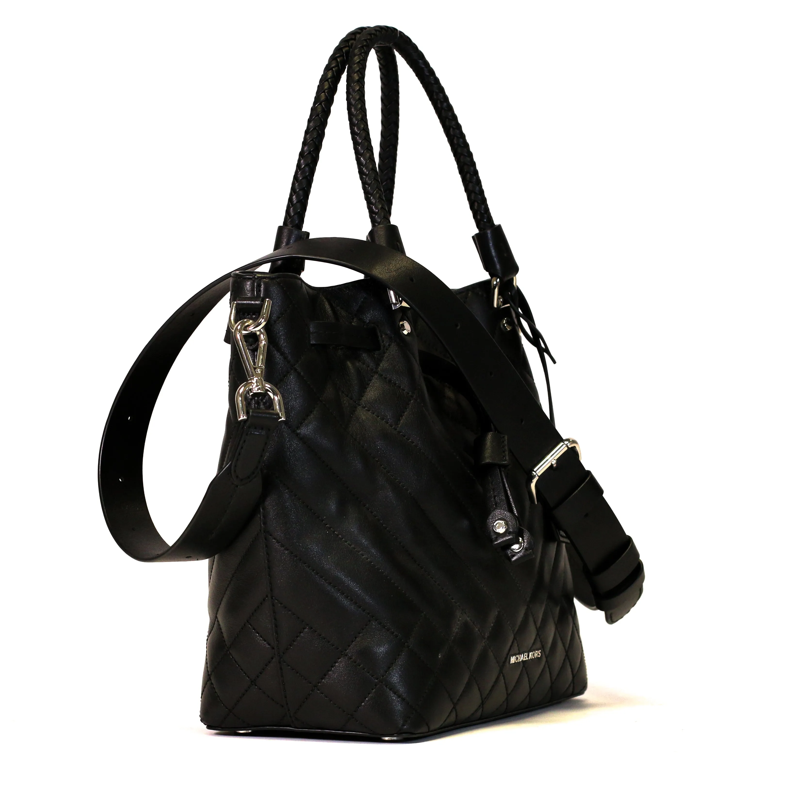 Black Bucket Bag