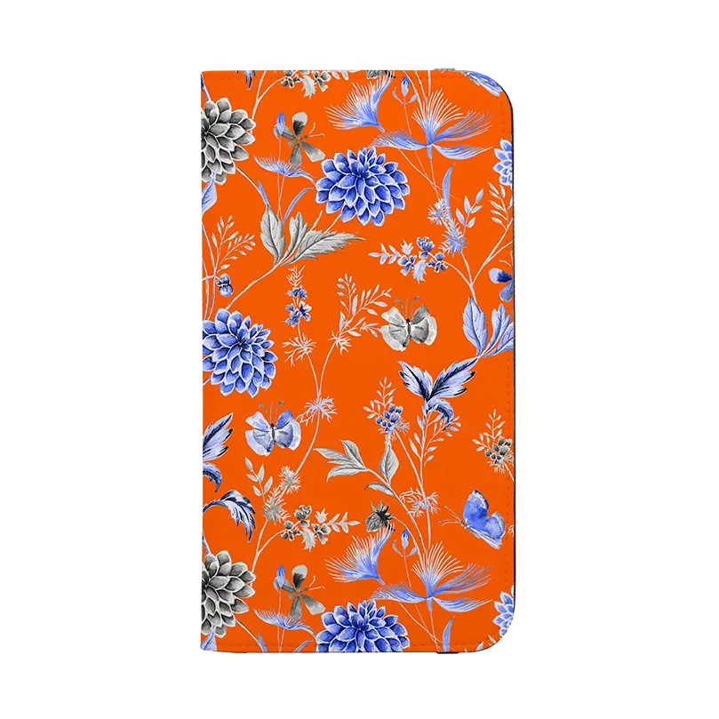 Blue Jam Orange Wallet case