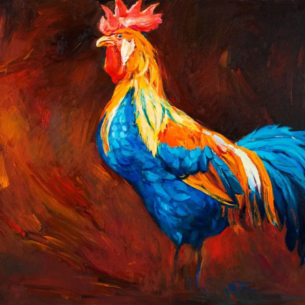 Blue Rooster