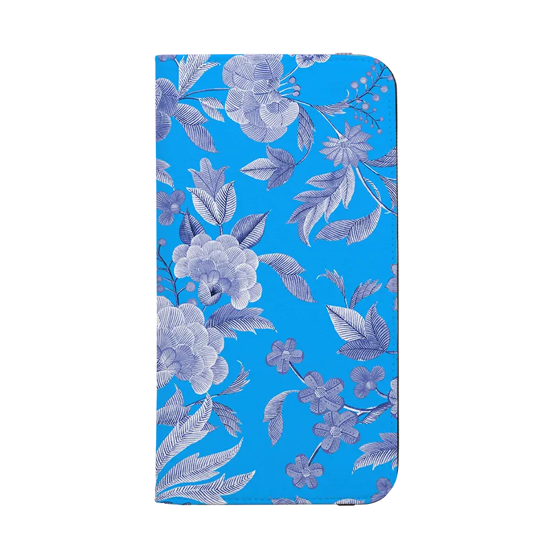 Blue Tapestry Light Blue Wallet case