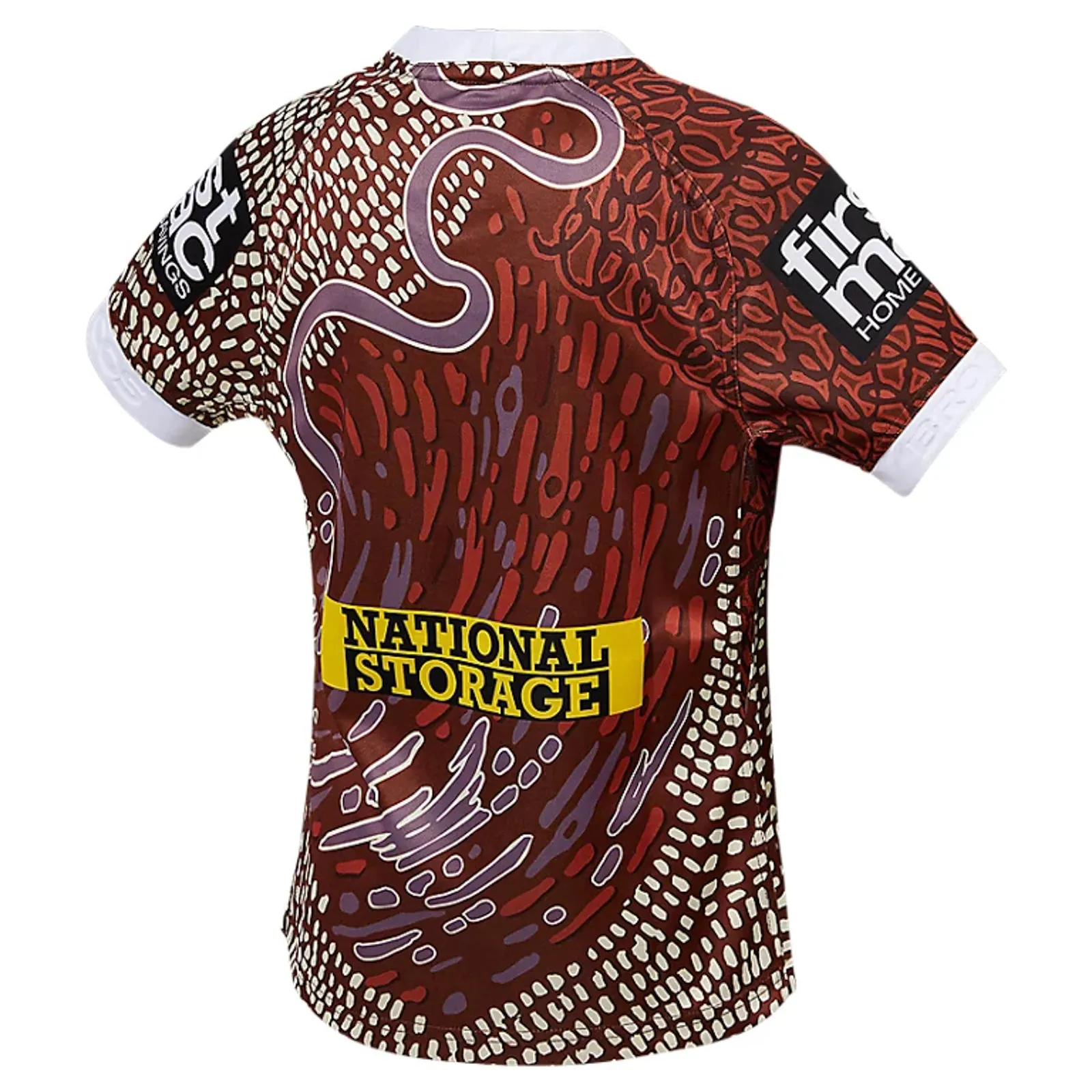 Brisbane Broncos 2024 Kids Indigenous Jersey NRL Rugby League by Asics