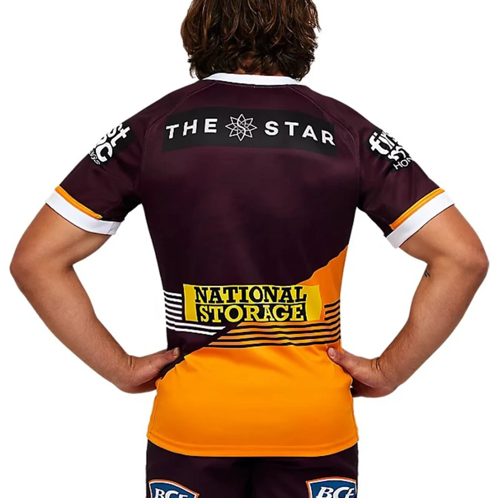 Brisbane Broncos 2024 Men's Home Jersey NRL Rugby League by Asics