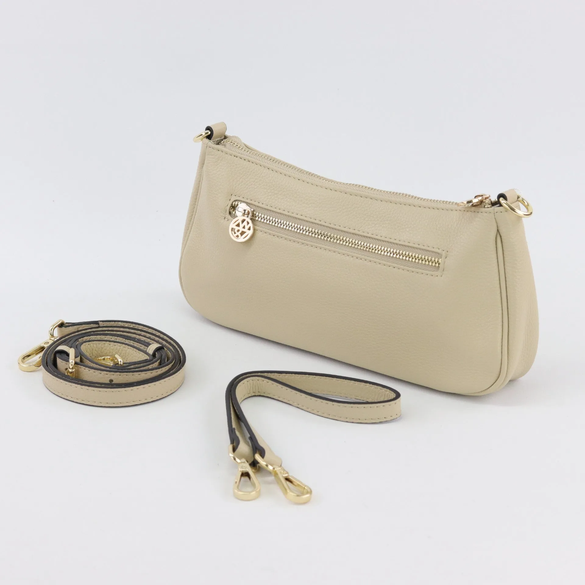 Bronte leather shoulder bag