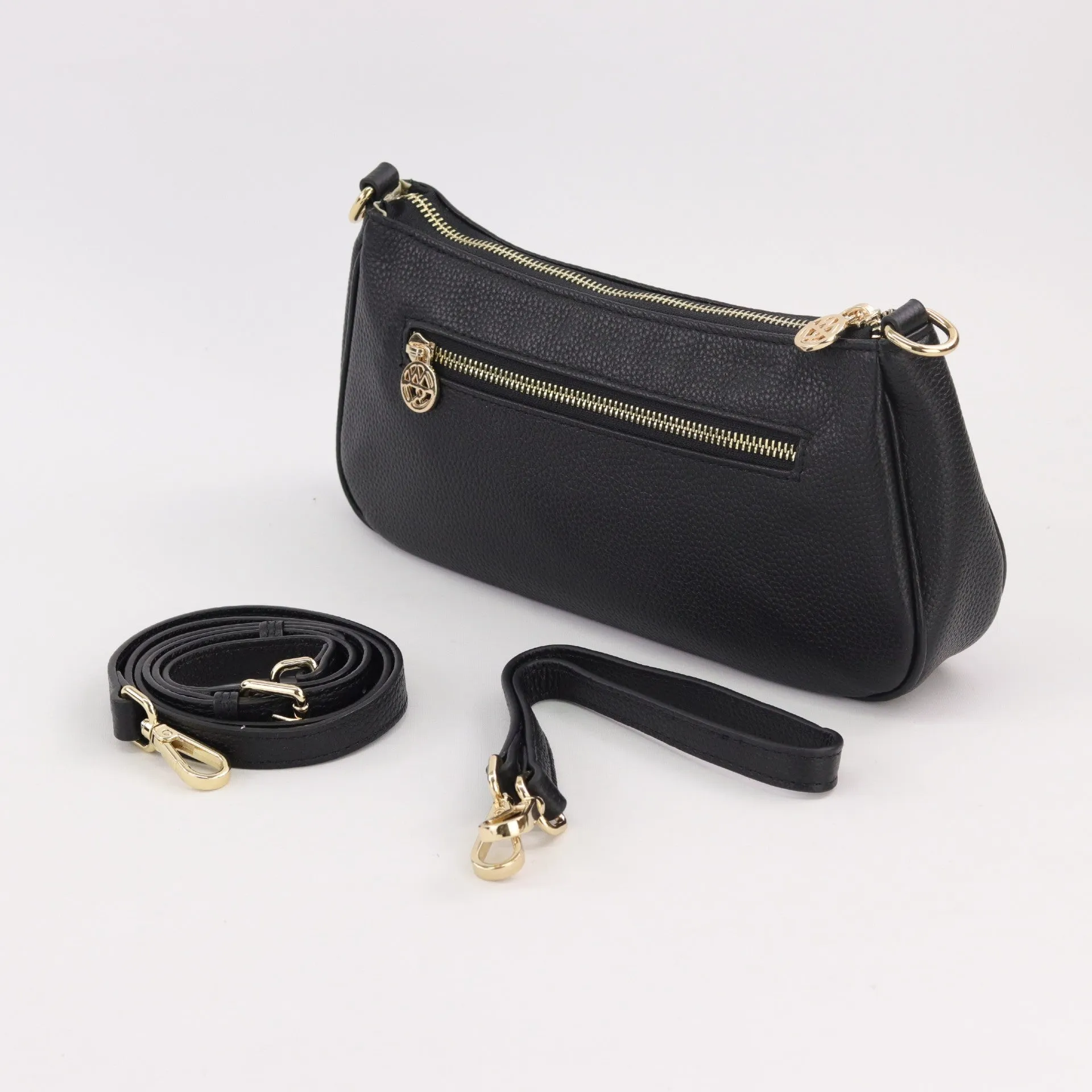 Bronte leather shoulder bag