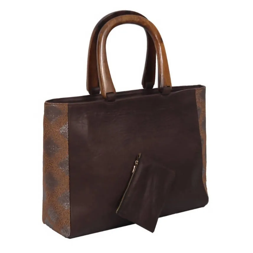 Brown Leather Bag 05