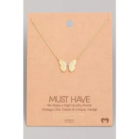 Butterfly Split Wing Must Have Necklace