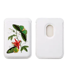 Butterfly Tales MagSafe Wallet- White