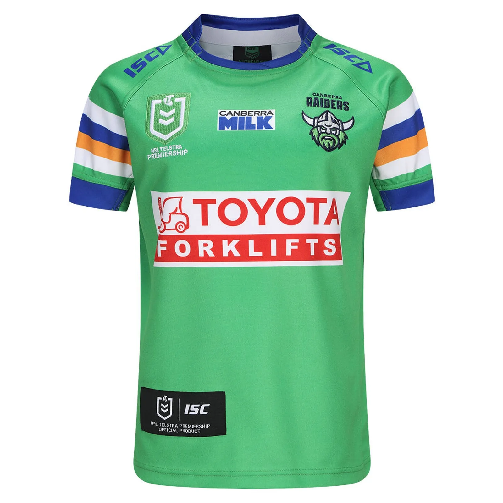 Canberra Raiders 2024 Kid's Home Jersey NRL Rugby League by ISC