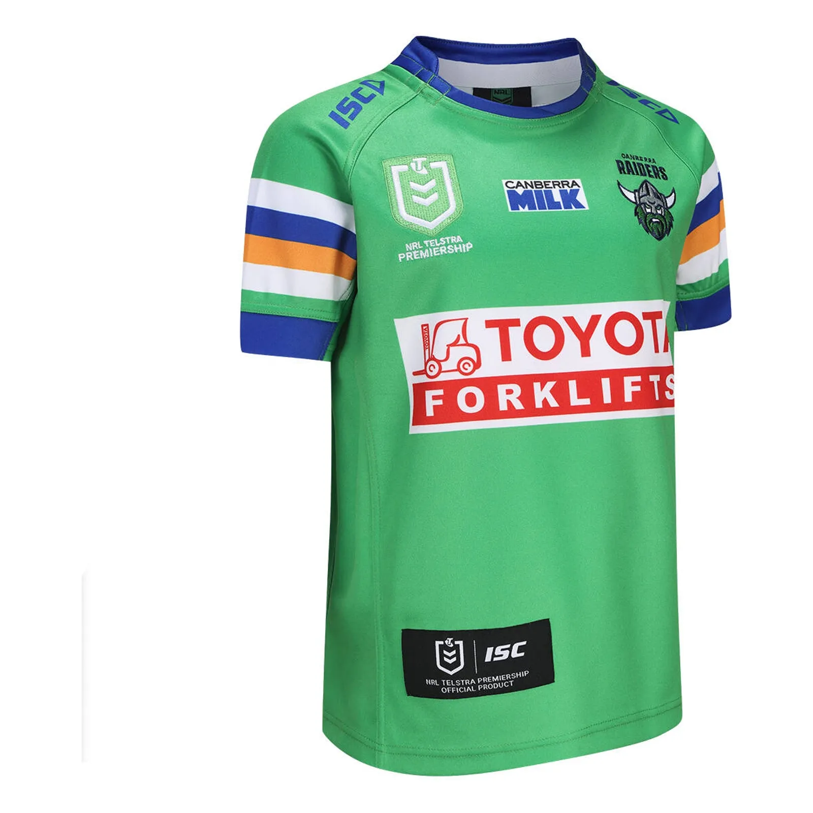 Canberra Raiders 2024 Kid's Home Jersey NRL Rugby League by ISC