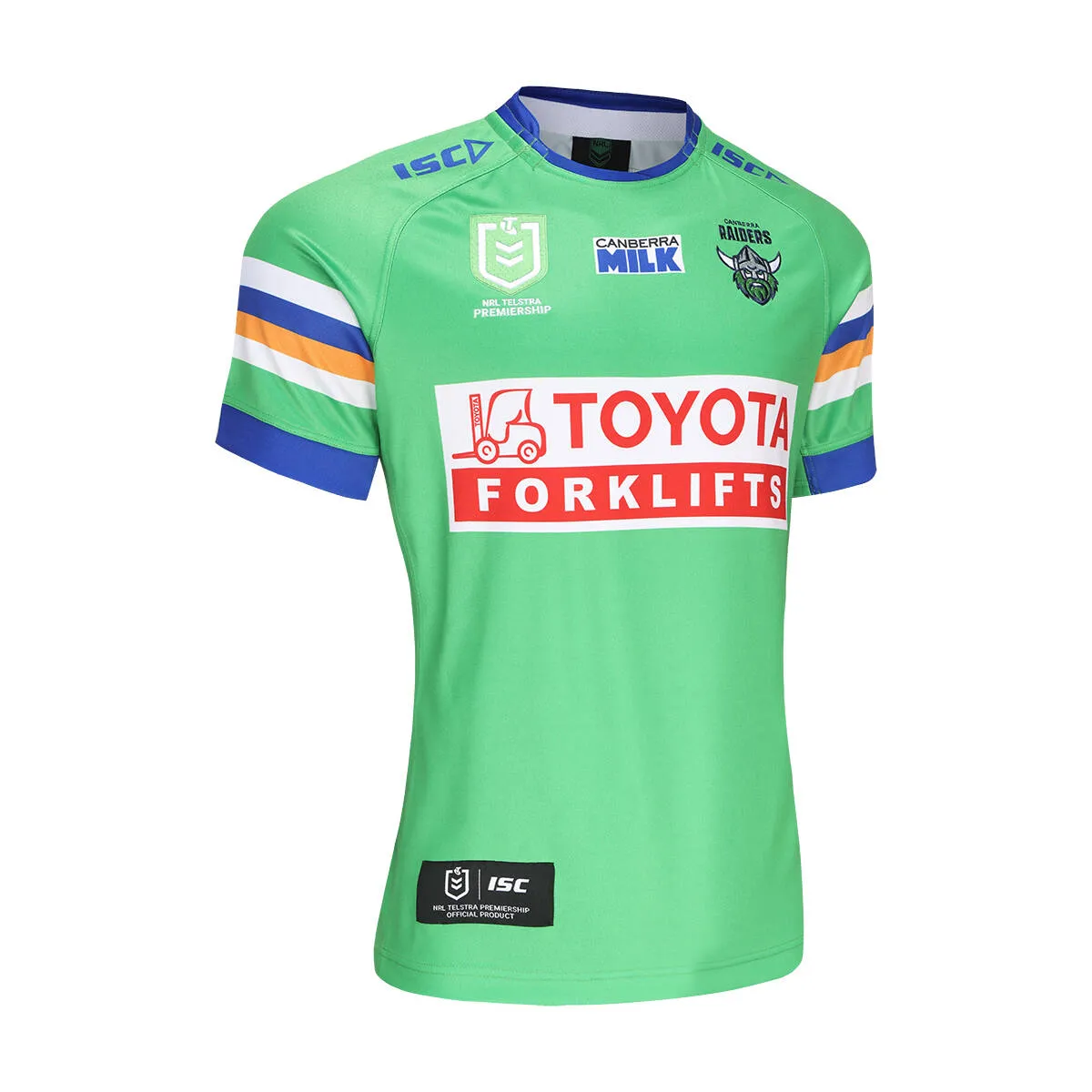 Canberra Raiders 2024 Men's Home Jersey NRL Rugby League by ISC