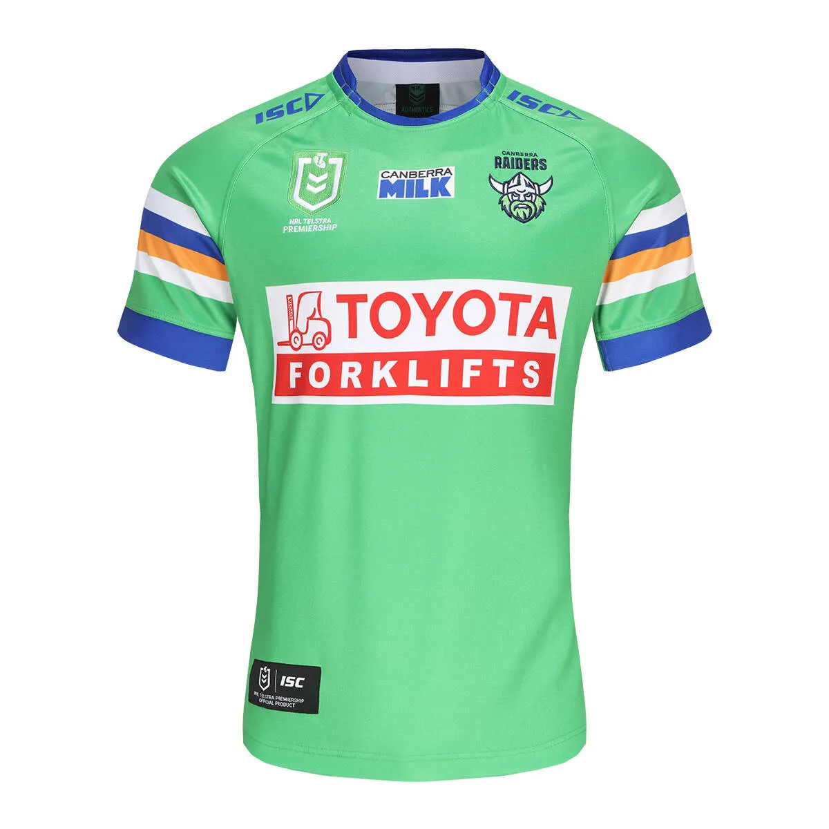 Canberra Raiders 2024 Men's Home Jersey NRL Rugby League by ISC