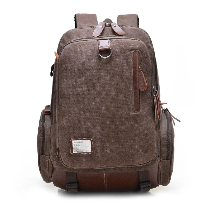 Canvas Laptop Backpack 16" | Travel Canvas Backpack