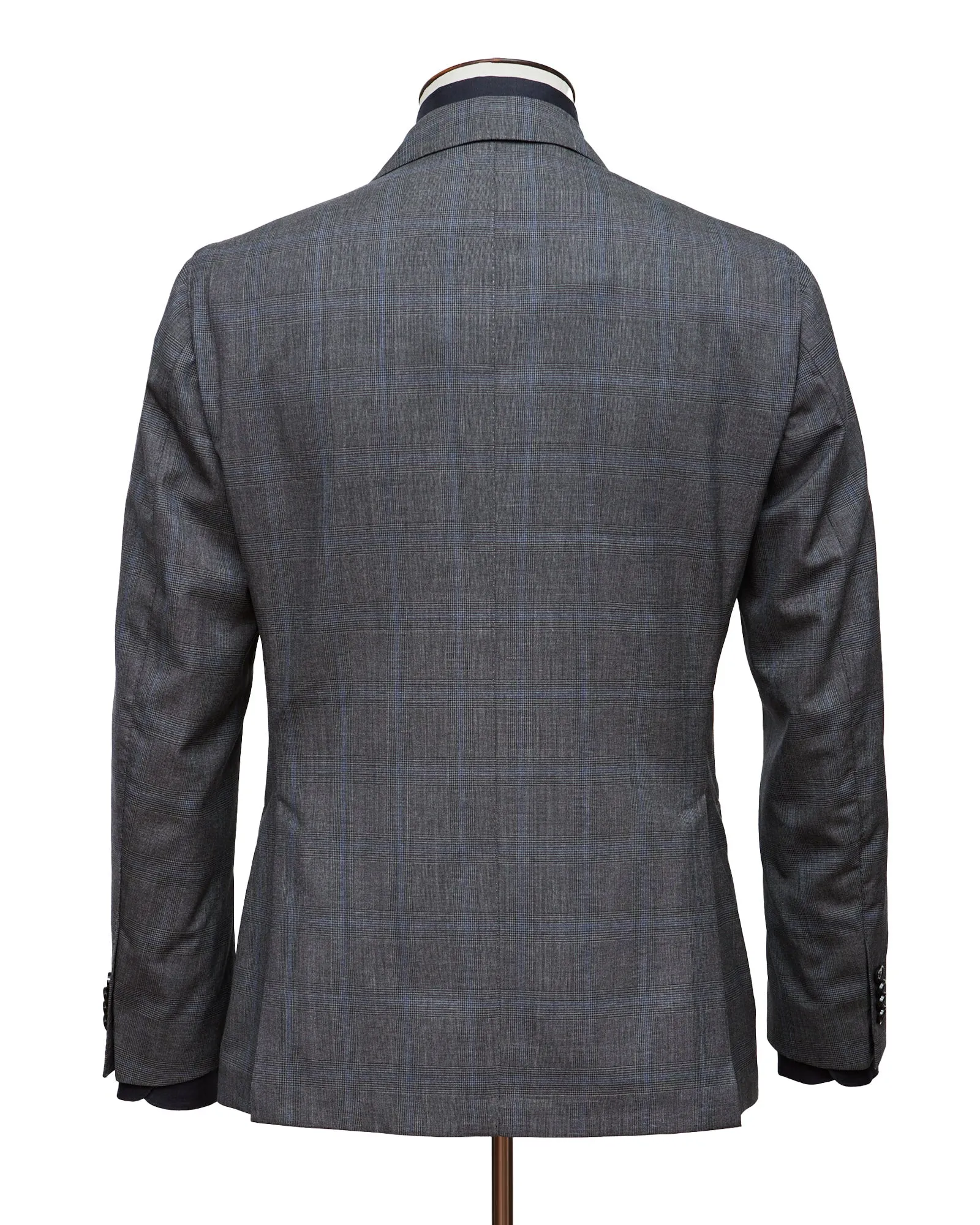 Charcoal Glen Check Wool Suit