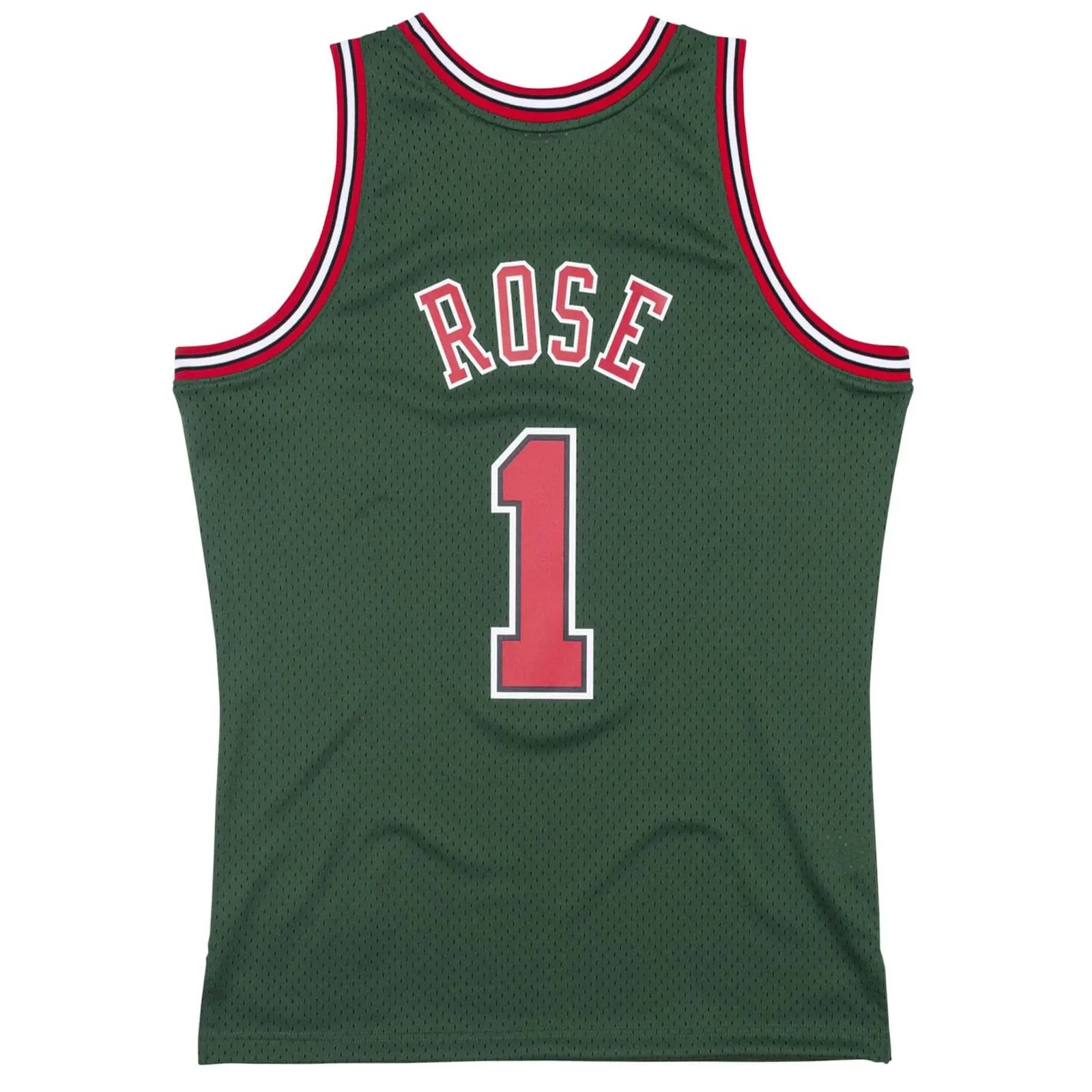 Chicago Bulls 1 Derrick Rose 2008-09 Hardwood Classics Swingman Alternate Jersey by Mitchell & Ness METAL