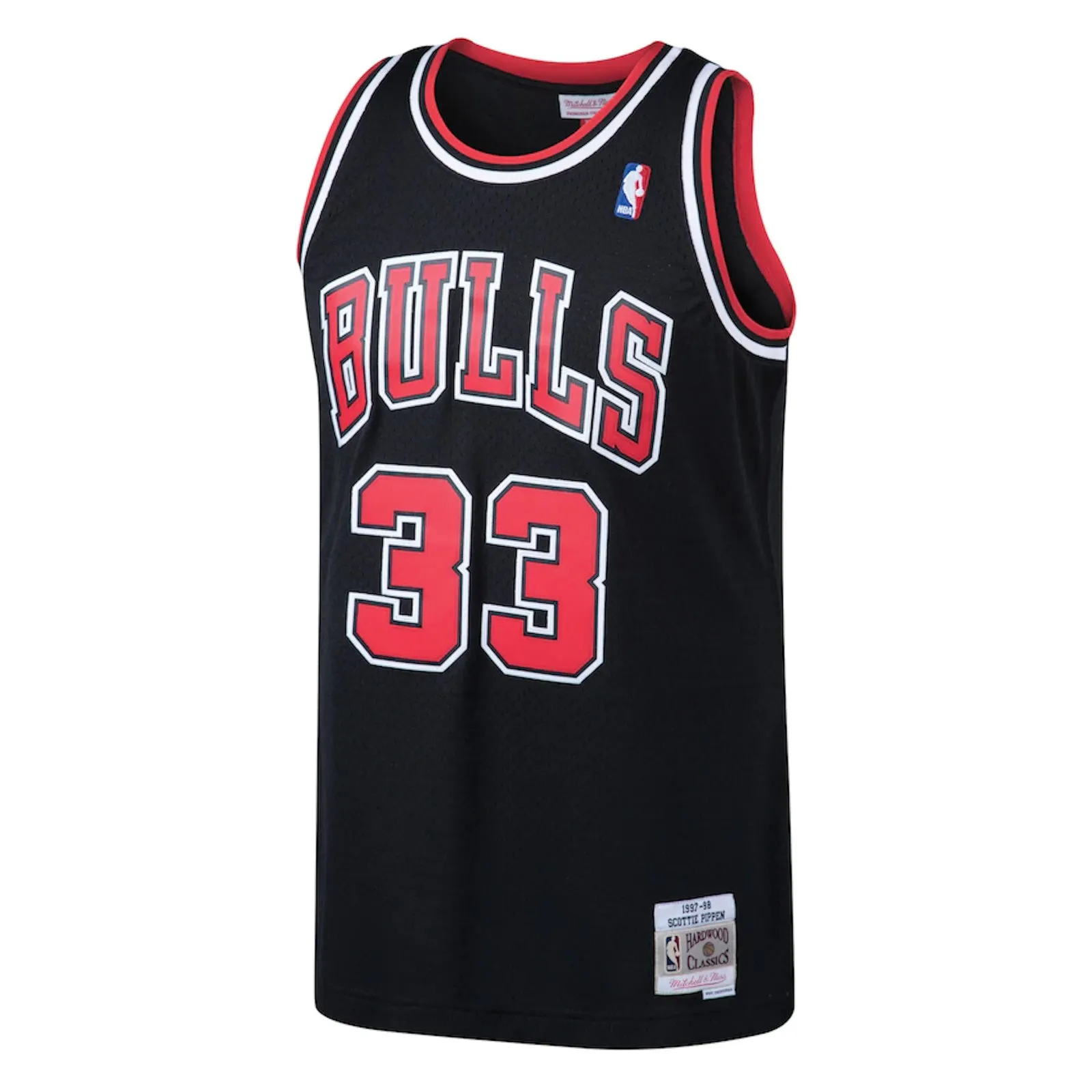 Chicago Bulls Scottie Pippen 1997-98 Hardwood Classics Swingman NBA Alternate Jersey by Mitchell & Ness