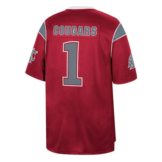 Colosseum Men's Washington State 1 Football Jersey