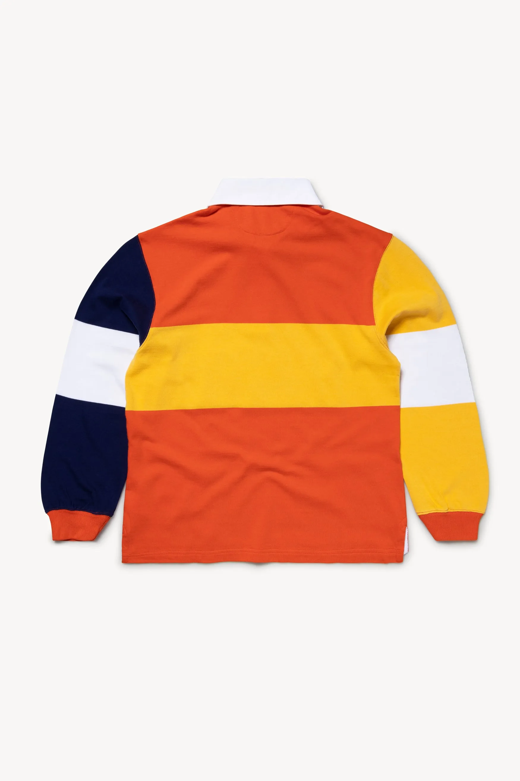 Colour-Blocked Rugby Shirt