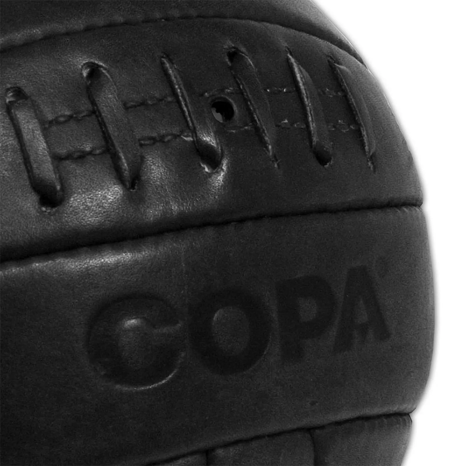 COPA Retro Black Leather Football 1950's