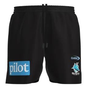 Cronulla Sharks 2023 Men's Training Shorts Jersey NRL Rugby League by Classic