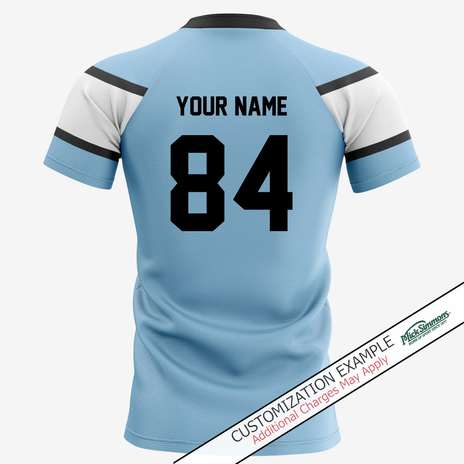 Cronulla Sharks Kids Home Supporter Jersey NRL Rugby League by Burley Sekem