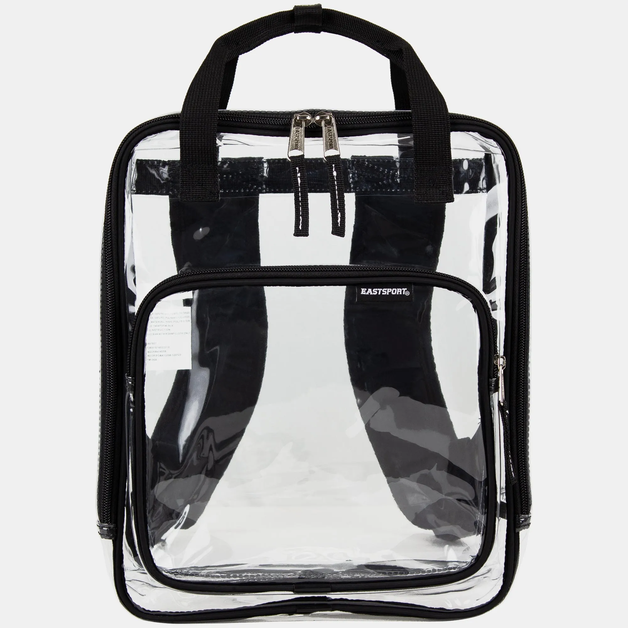 Double Handle Clear Stadium Approved Backpack