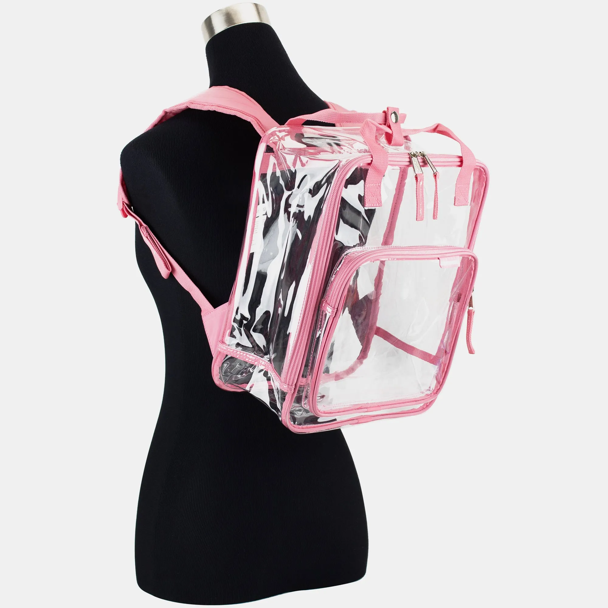 Double Handle Clear Stadium Approved Backpack