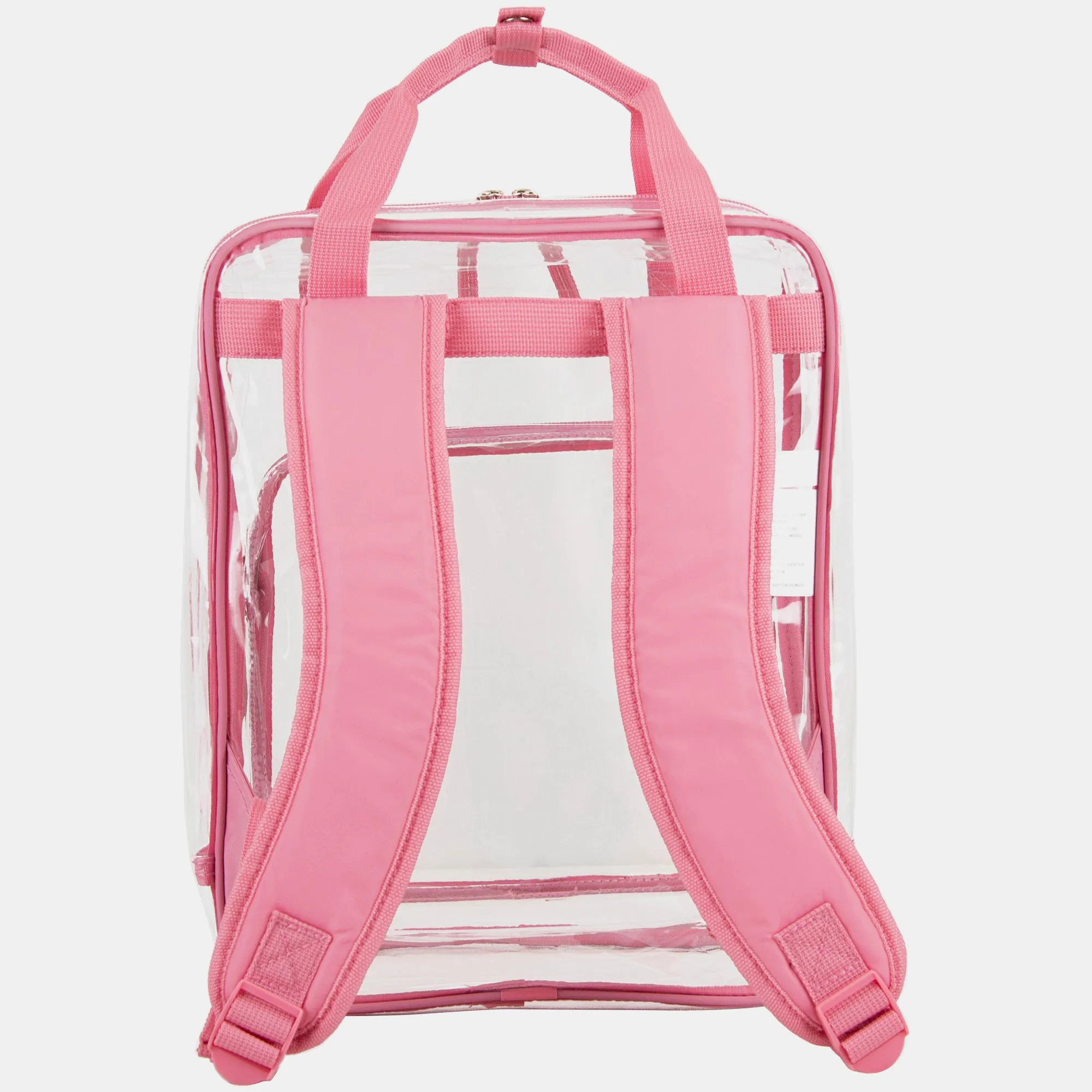 Double Handle Clear Stadium Approved Backpack