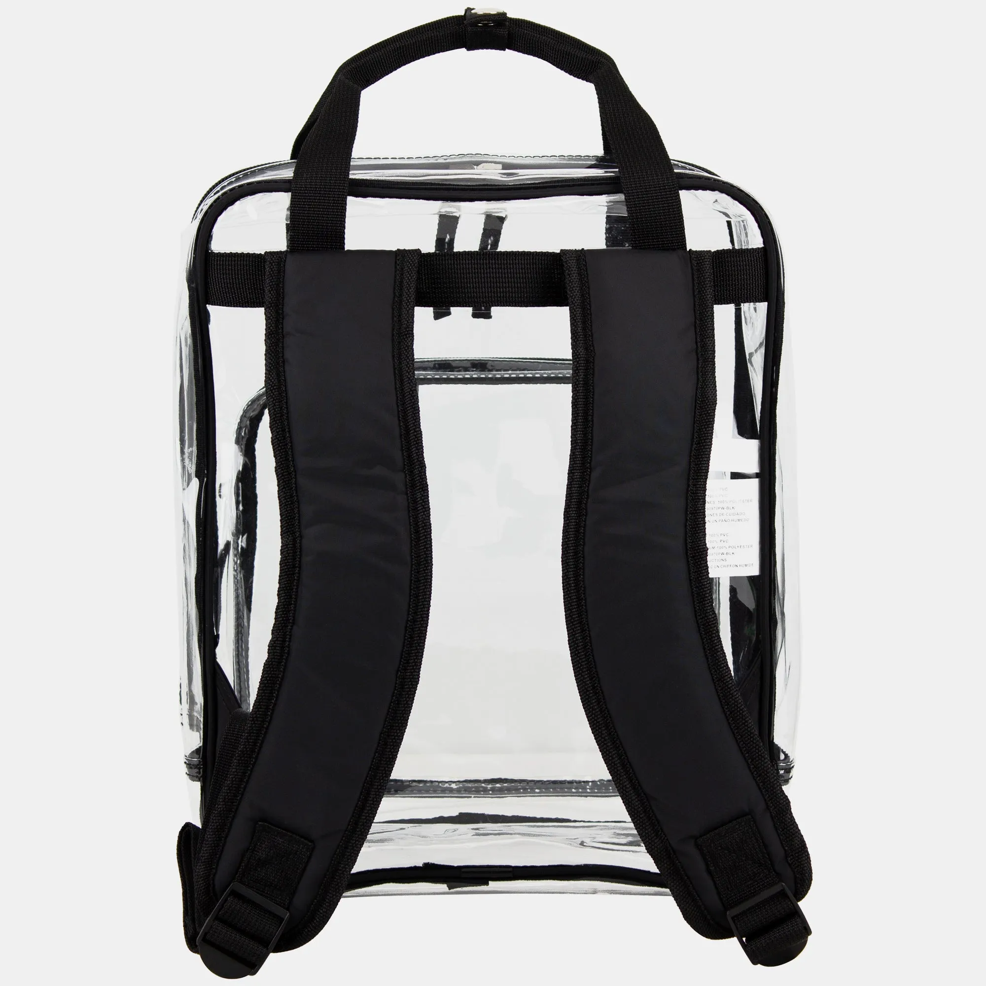 Double Handle Clear Stadium Approved Backpack